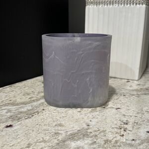 Purple Marble Toothbrush Holder